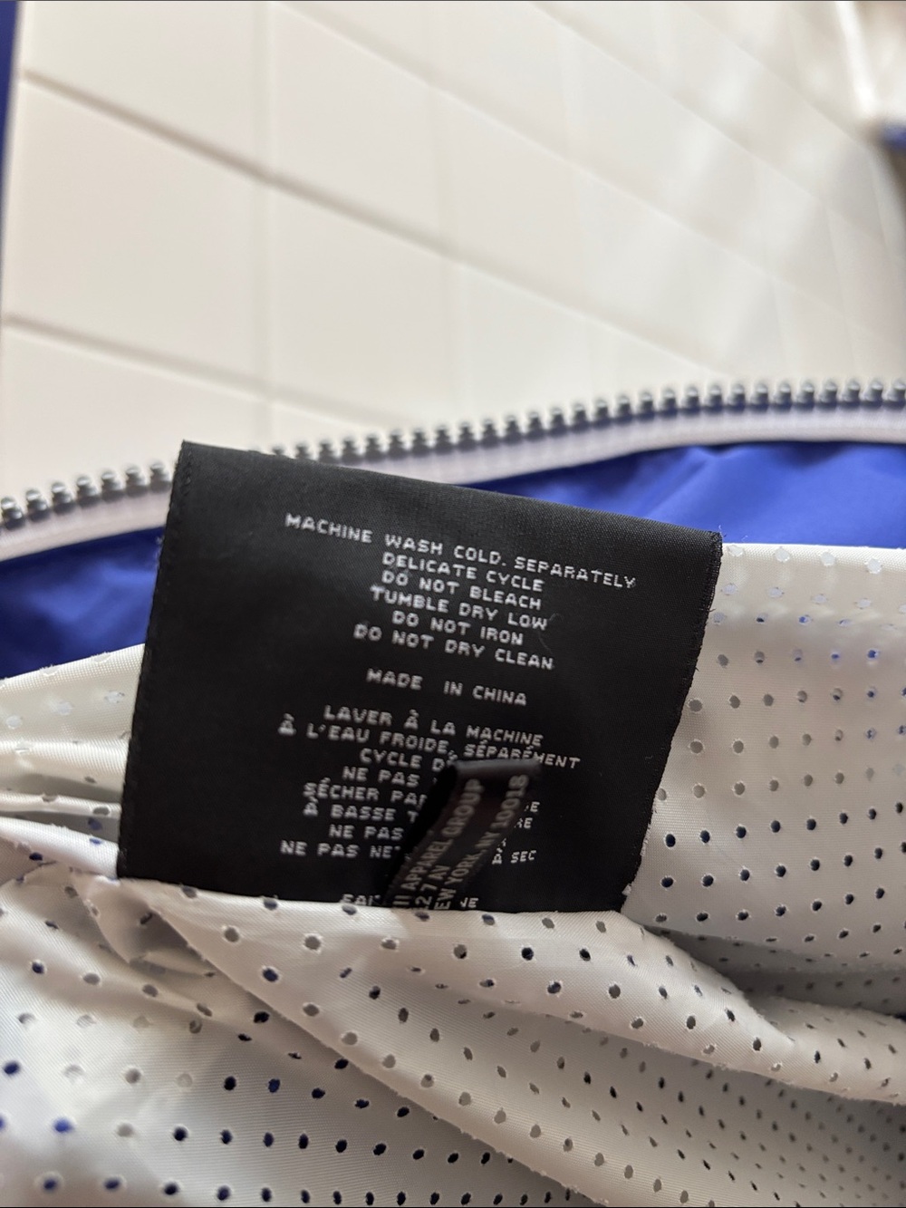 Marc New York Lightweight Blue Field Jacket - Picture 4 of 7
